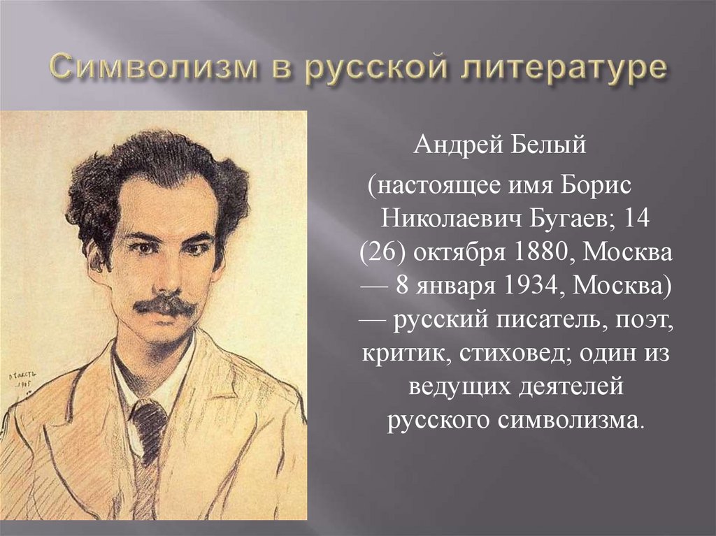 Символизм в русской литературе