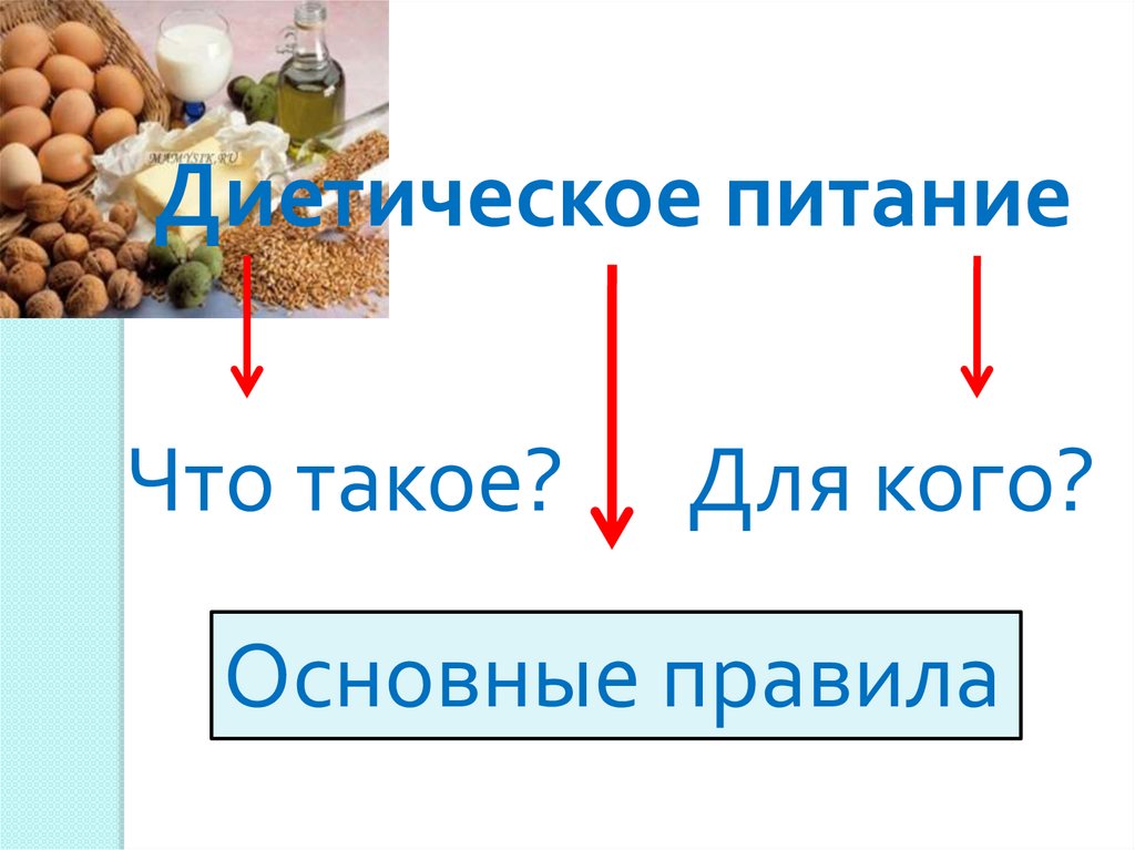 Диетическое питание - online presentation