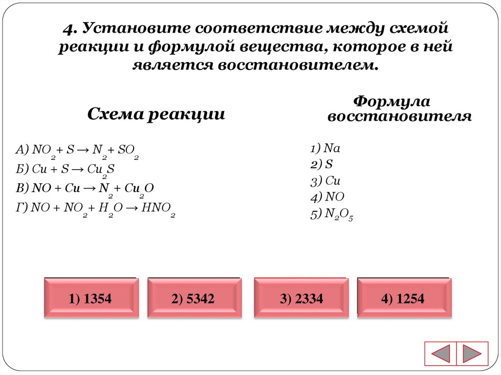 Установите соответствие между схемой реакции и изменением степени окисления окислителя fecl3 hi