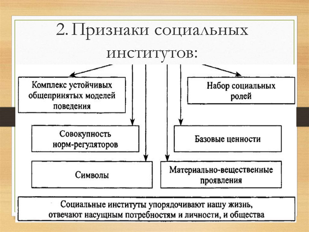 Под социальным институтом