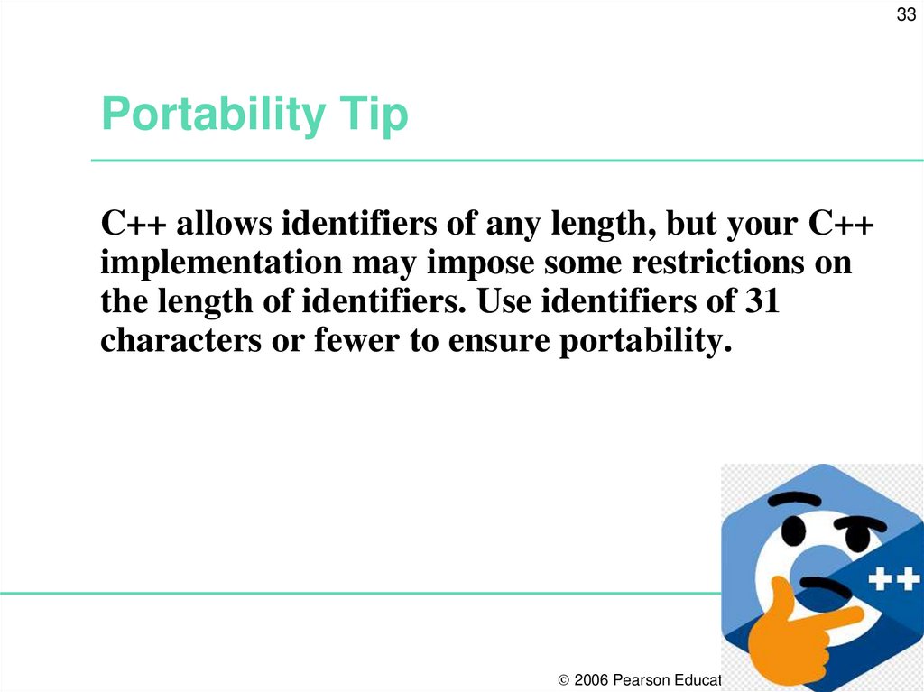 Portability Tip