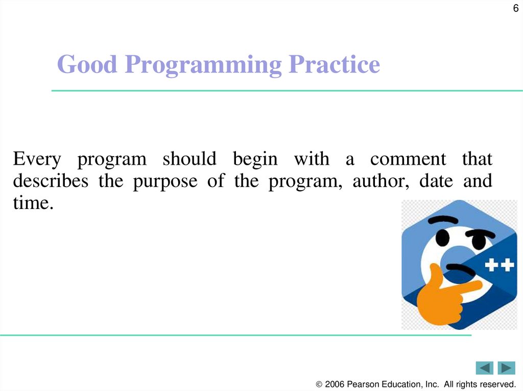 Good Programming Practice