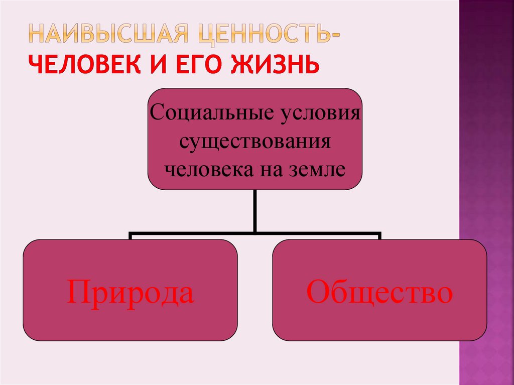 Высшие человеческие ценности