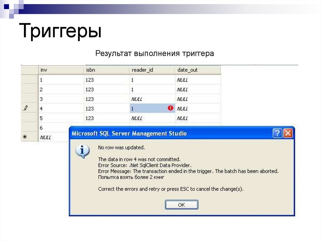 Язык триггеров. Триггеры SQL. Триггер (базы данных). Хранимые процедуры и триггеры в SQL. Создание триггера в БД.