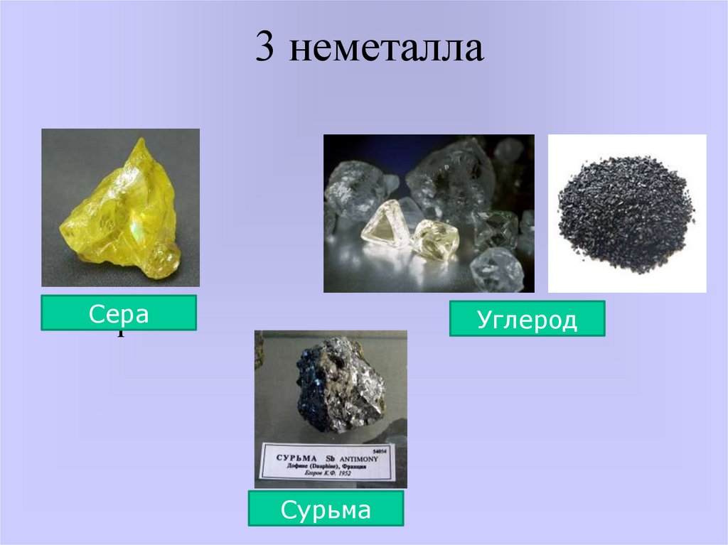 Углерод металл. Сера неметалл. Неметаллы в химии. Углерод металл или неметалл. Сурьма и сера.