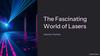 The Fascinating World of Lasers