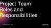 Project Team Roles and Responsibilities