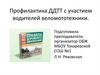 Профилактика ДДТТ с участием водителей веломототехники
