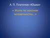 А.П. Платонов «Юшка»
