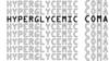 Гипергликемическая кома