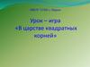В царстве квадратных корней