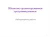 Объектно-ориентированное программирование. Лабораторные работы