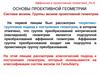 Основы проективной геометрии. Система аксиом. Группы аксиом проективной геометрии. Лекция 6