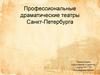 Профессиональные драматические театры Санкт-Петербурга