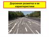 Дорожная разметка и ее характеристики