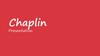 Chaplin Presentation