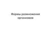 Формы размножения организмов. Урок 8