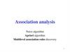 Association analysis