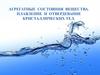 Агрегатные состояния вещества. Плавление и отвердевание кристаллических тел