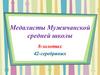 Медалисты Мужичанской средней школы
