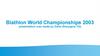 Biathlon World Championships 2003