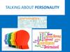 Talking about personality