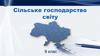 Структура сільського господарства світу  (9 клас)
