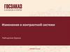 Изменения в контрактной системе