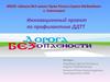 Инновационный проект по профилактике ДДТТ