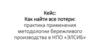 Как найти все потери: практика применения методологии бережливого производства в НПО «ЭЛСИБ»