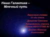 Наша Галактика – Млечный путь