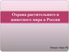 Охрана растительного и животного мира в России