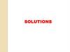 Solutions