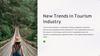 New Trends in Tourism Industry
