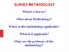 Survey Methodology