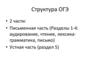 Английский язык. ОГЭ. Письменная часть