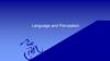 Language and Perceptionion. Video
