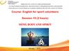 English for sport volunteers