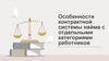 Особенности контрактной системы найма с отдельными категориями работников