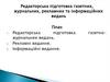 Редакторська підготовка газетних, журнальних, рекламних та інформаційних видань