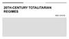 20th-century totalitarian regimes