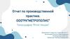 ООО ”РК ”Метрополис”. Отчет по производственной практике