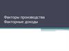 Факторы производства