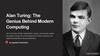 Alan Turing: The Genius Behind Modern Computing