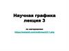 Научная графика. Лекция 3