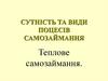 Сутність та види поцесів самозаймання. Теплове самозаймання