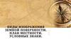 Виды изображения земной поверхности. План местности. Условные знаки