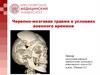 Черепно-мозговая травма в условиях военного времени