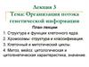 Организация потока генетической информации. Лекция 3