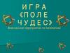 Игра «Поле чудес». Внеклассное мероприятие по математике